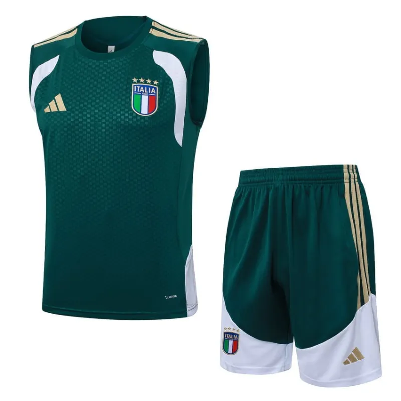 Conjunto Chaleco Italia 2026/27 Verde