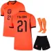 Netherlands F. DE JONG 2026/27 Home Kids Kit Orange