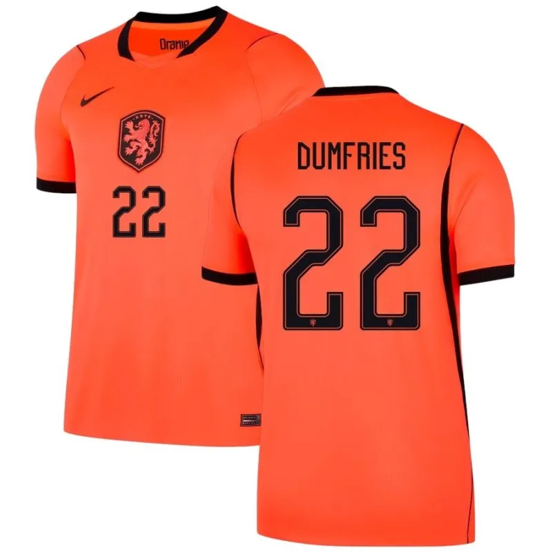 Niederlande DUMFRIES 2026/27 Heimtrikot Orange