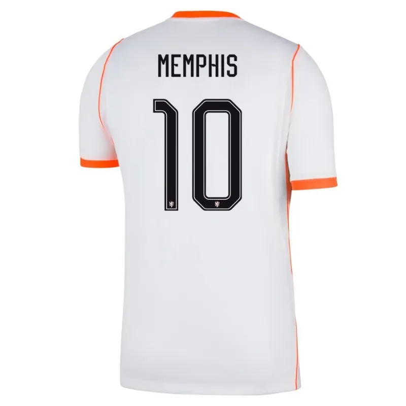 Netherlands MEMPHIS 2026/27 Away Kids Kit White