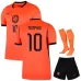 Netherlands MEMPHIS 2026/27 Home Kids Kit Orange