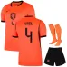 Niederlande VIRGIL 2026/27 Heimtrikot Kinder Orange