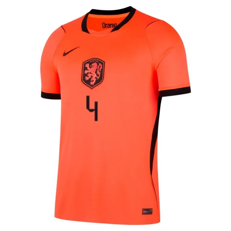 Netherlands VIRGIL 2026/27 Home Jersey Orange