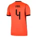Netherlands VIRGIL 2026/27 Home Jersey Orange