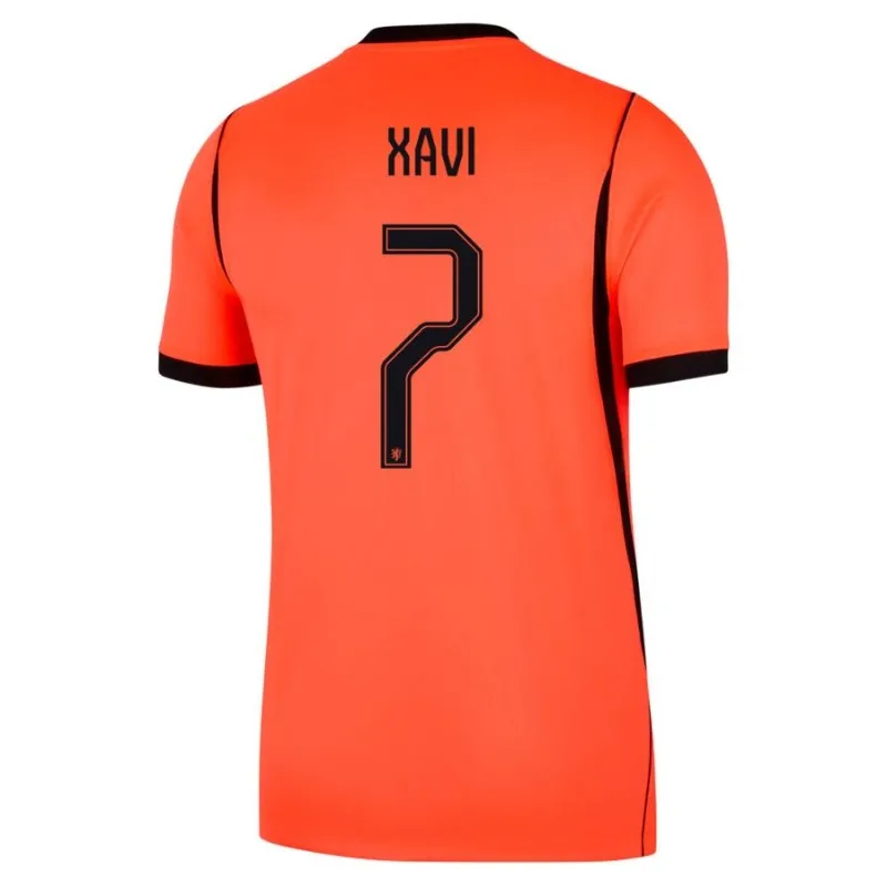 Netherlands XAVI 2026/27 Home Jersey Orange