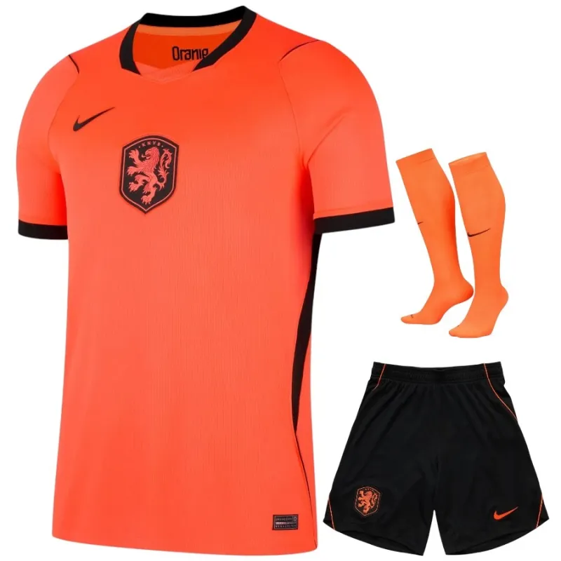 Netherlands 2026/27 Home Kids Kit Orange