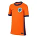 The Netherlands' 2024/25 home kids' football jersey - orange