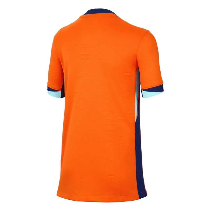 The Netherlands' 2024/25 home kids' football jersey - orange