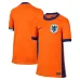 The Netherlands' 2024/25 home kids' football jersey - orange