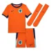 Conjunto de camiseta local para niños de los Países Bajos 2024/25 - naranja