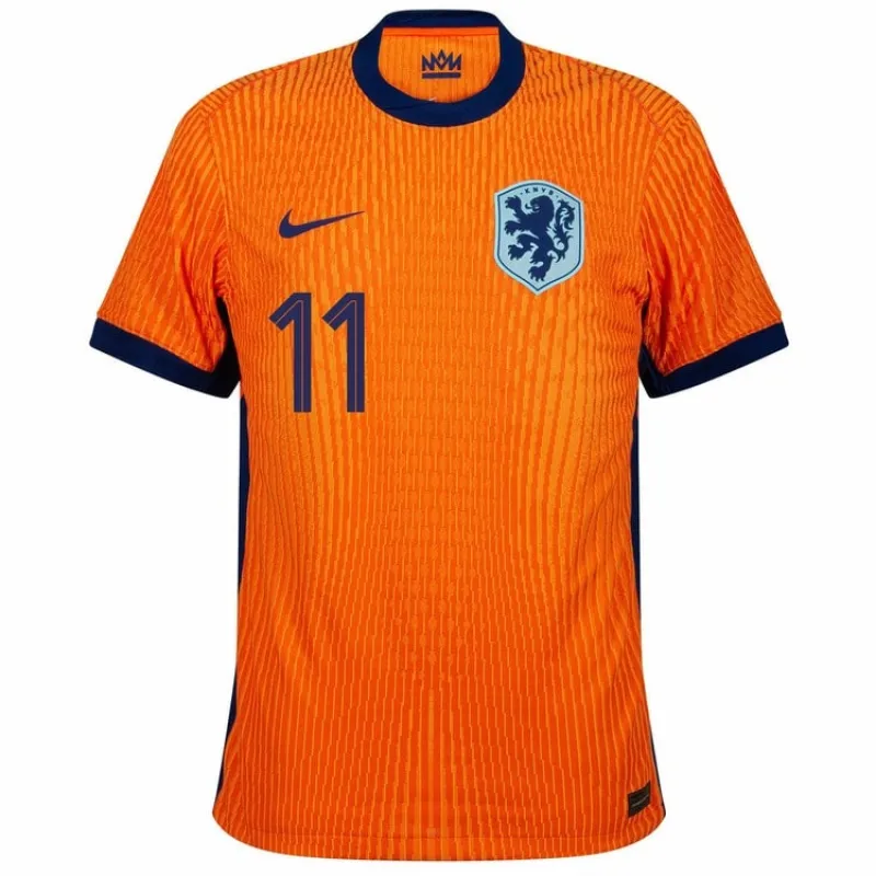 La camiseta local de los Países Bajos 2024/25 de Gakpo - naranja