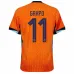 La camiseta local de los Países Bajos 2024/25 de Gakpo - naranja