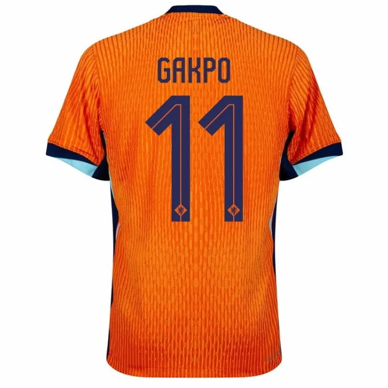 La camiseta local de los Países Bajos 2024/25 de Gakpo - naranja