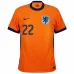 La maglia di casa dei Paesi Bassi 2024/25 di Dumfries - arancione