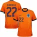 La maglia di casa dei Paesi Bassi 2024/25 di Dumfries - arancione