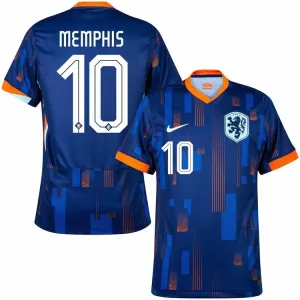 Memphises Auswärtstrikot der Niederlande 2024/25 - blau