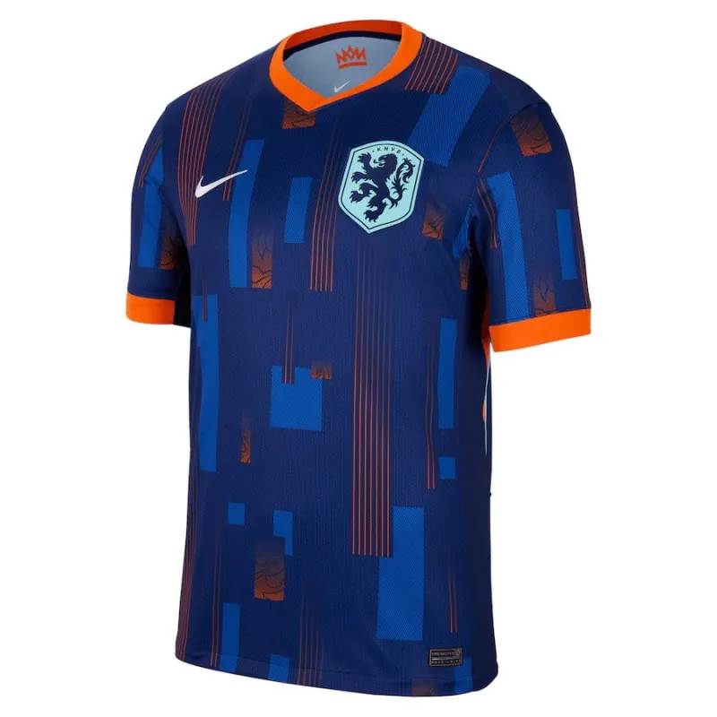 Netherlands 2024/25 away football jersey - player version - blue