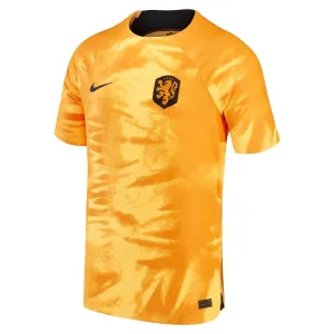 Heimtrikot der niederländischen Nationalmannschaft für die FIFA Weltmeisterschaft 2022 - Spielerausgabe - orange