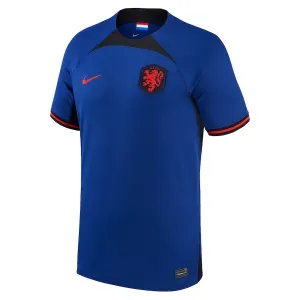Das Auswärtstrikot der Niederlande für die FIFA Weltmeisterschaft 2022 - blau