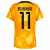 Berghuis' Netherlands 2022 FIFA World Cup home football jersey - orange