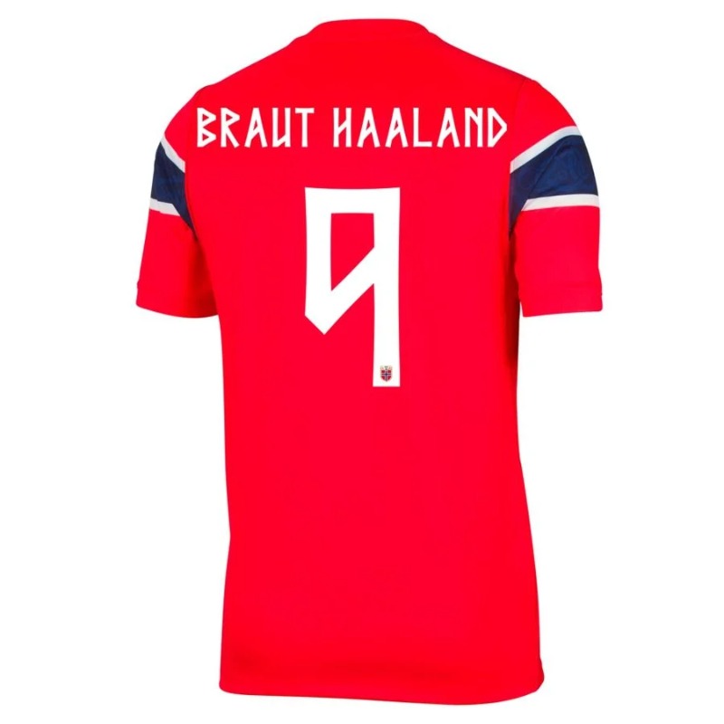 Norway 2026/27 World Cup Home Kids Kit HAALAND