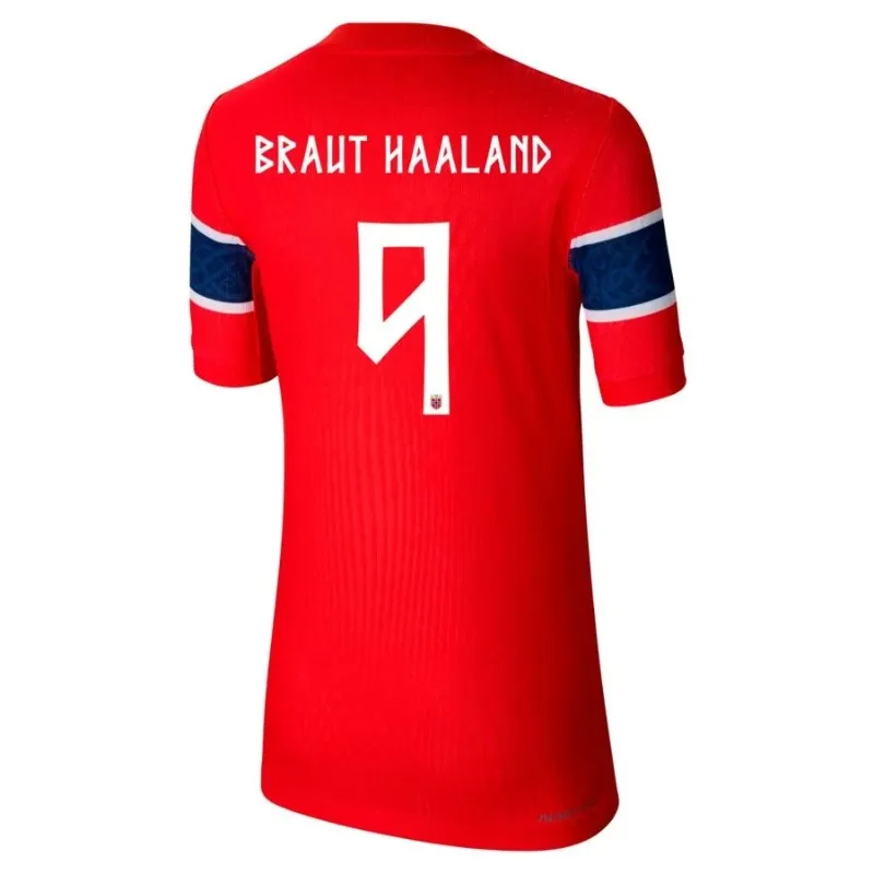 Norwegen HAALAND 2026/27 Kinder Heimtrikot rot