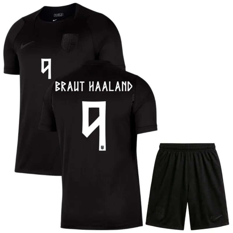 Maillot Kit Norvège Extérieur Coupe du Monde 2026/27 HAALAND