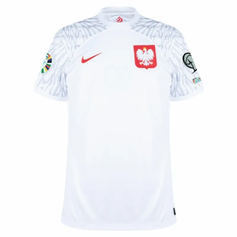 Heimtrikot Polens für die UEFA Euro 2024 - Weiß