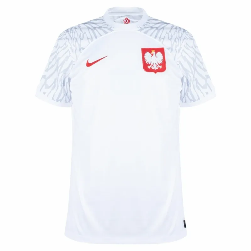 Poland's home jersey for the 2022 World Cup - White