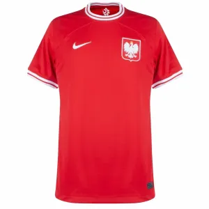 Poland's away jersey for the 2022 World Cup - Red