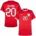 Le maillot extérieur de la Pologne pour la Coupe du monde 2022 de Zielinski - Rouge
