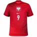Polonia LEWANDOWSKI 2024/25 Maglia away - Rossa