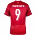 Polonia LEWANDOWSKI 2024/25 Maglia away - Rossa
