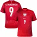 Polonia LEWANDOWSKI 2024/25 Maglia away - Rossa
