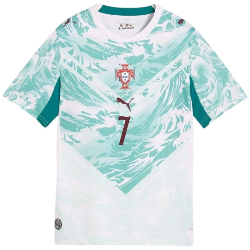 Portugal RONALDO 2026/27 Kids Away Set Green