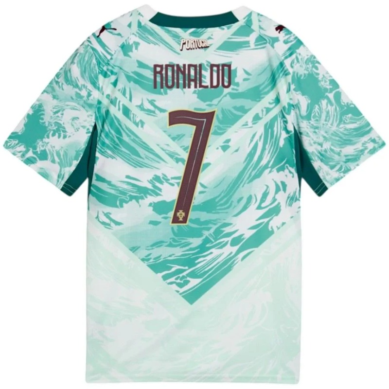 Portugal RONALDO 2026/27 Kids Away Set Green