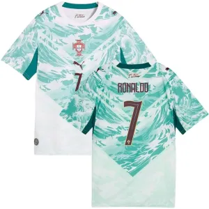Portugal RONALDO 2026/27 Kids Away Jersey Green