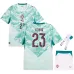 Portugal VITINHA 2026/27 Away Kids Kit Green