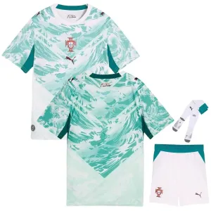 Portugal 2026/27 kids away jersey set green