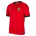 Portugal 2024/25 Camiseta Local Infantil Versión Aficionado Rojo