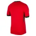 Portugal 2024/25 Camiseta Local Infantil Versión Aficionado Rojo