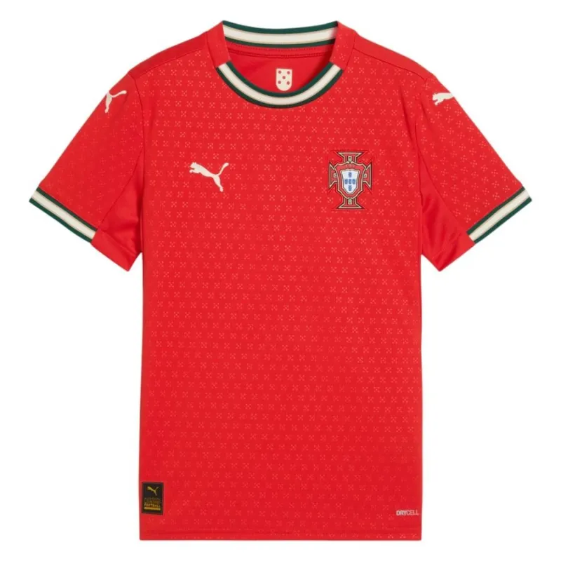 Portugal 2025/26 Home Kids' Jersey - Red