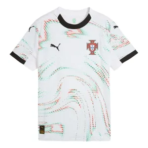 Camiseta de fuera para niños de Portugal 2025/26 - Blanca