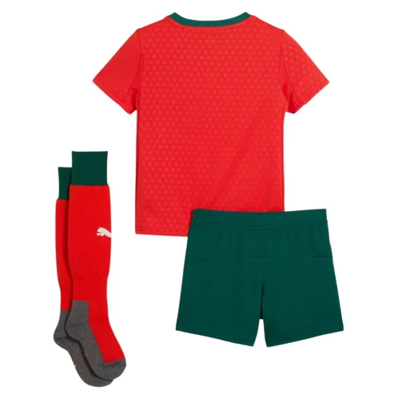 Kit local para niños de Portugal 2025/26 - Rojo