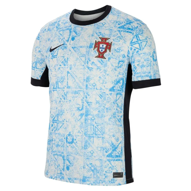 Camiseta de visita para niños de Portugal 2024/25 - Blanca