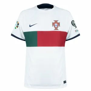 Camiseta de visita de la Selección Portuguesa para la Eurocopa 2024 - Blanca