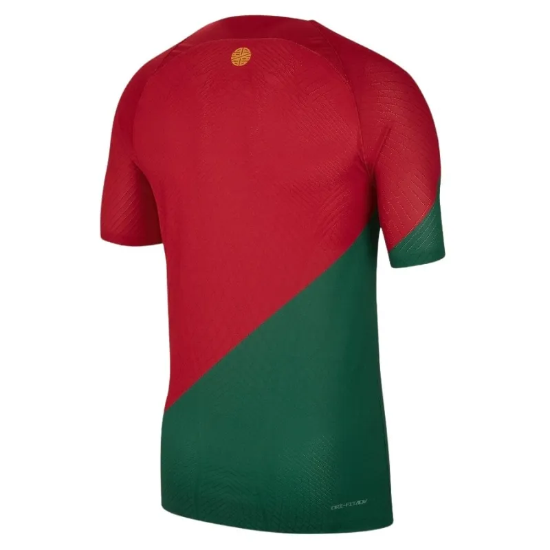 Portugal's 2022 FIFA World Cup Home Player Version Jersey - Red and Green