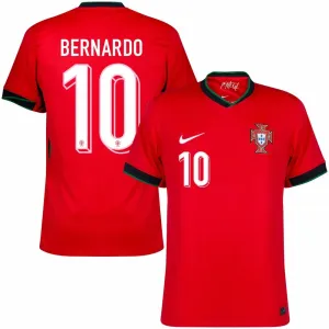Bernardo. Camiseta de local de Portugal 2024/25 - Rojo