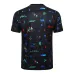 Traje de entrenamiento + pantalones cortos de Portugal 2024/25 - patrón negro