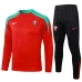 Abbigliamento sportivo a maniche lunghe + pantaloni del Portogallo 2024/25 - rosso